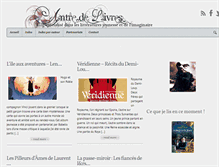 Tablet Screenshot of antredelivres.com